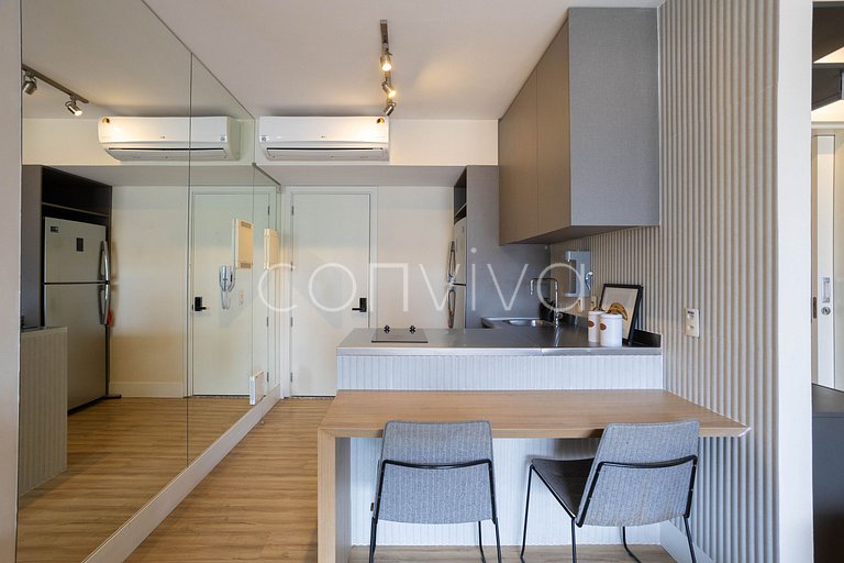 FI016 Apartamento moderno no Forma Itaim