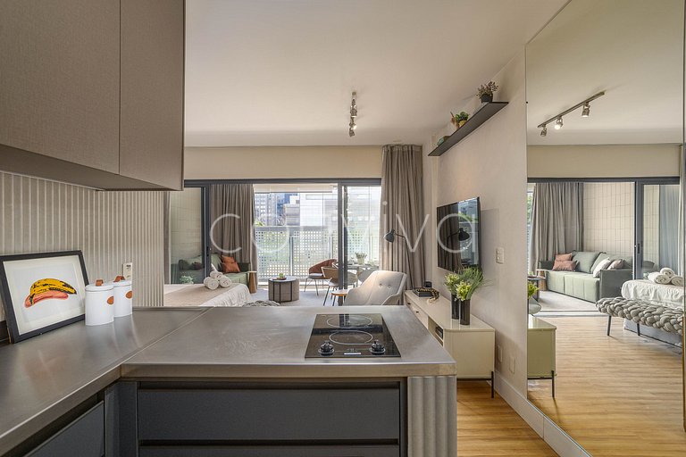 FI016 Modern apartment in Forma Itaim