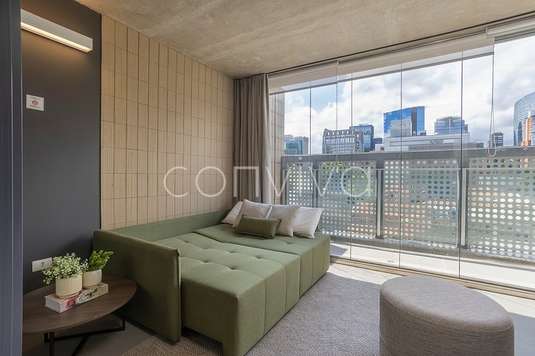 FI016 Apartamento moderno no Forma Itaim