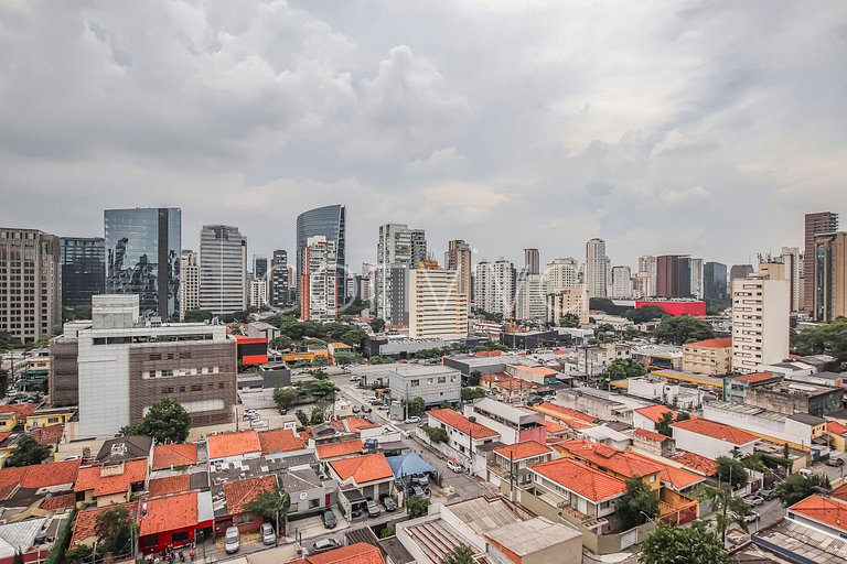 FI094/104 Forma Itaim: Duplex with city view, 92m² for up to