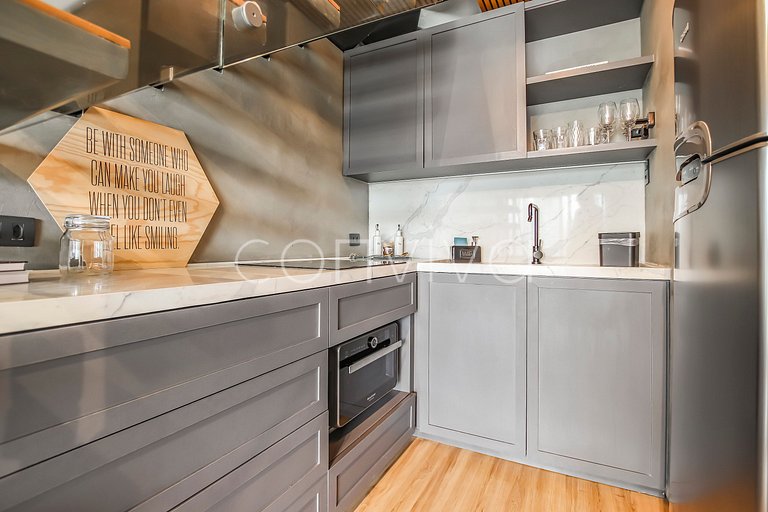 FI094/104 Forma Itaim: Dúplex con vista a la ciudad de 92 m²