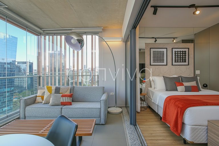 FI151 Apartment with incredible view in Forma Itaim