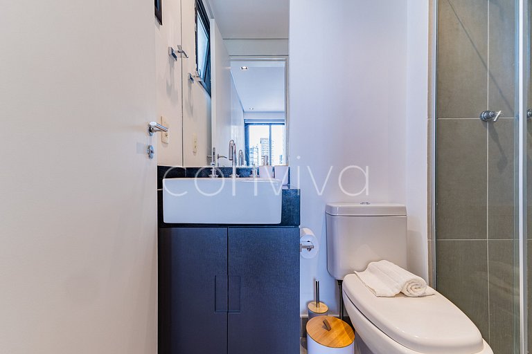 VNCA1101 Apto de 02 quartos na Vila Olímpia + vaga