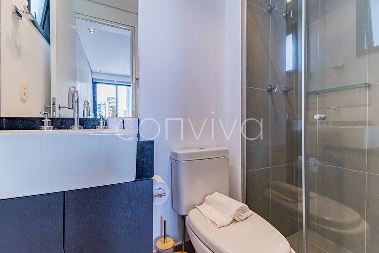 VNCA1101 Apto de 02 quartos na Vila Olímpia + vaga