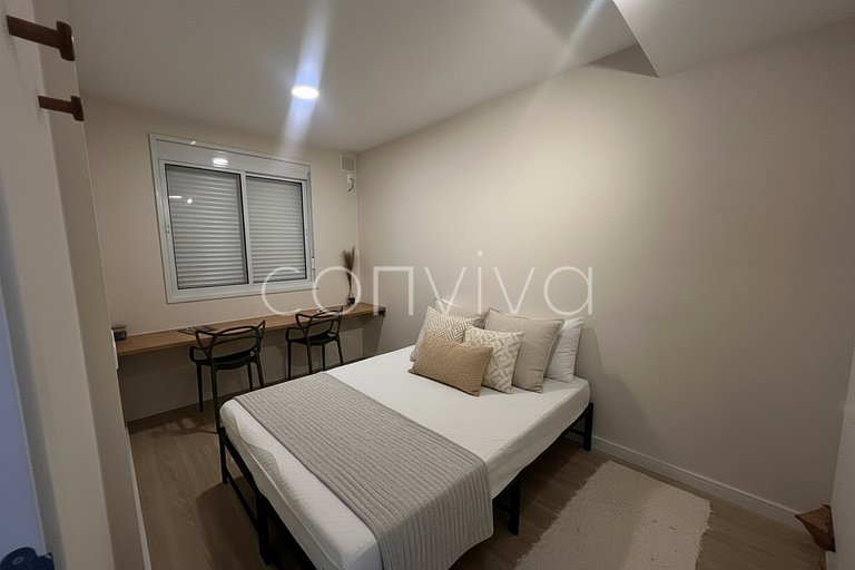 COMP0310 Apê novinho p/ 04 hóspedes em Moema