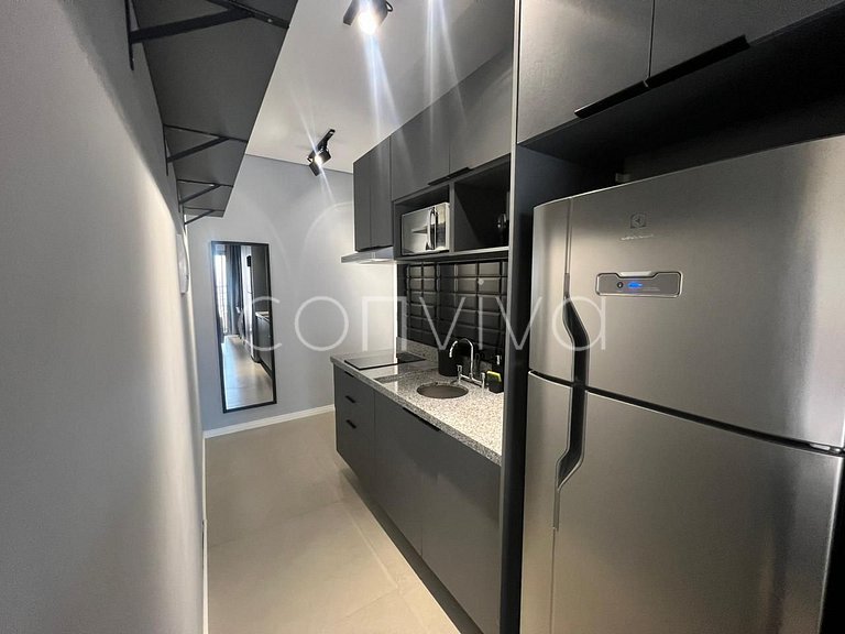 NPE1208 Apto novinho no 12º andar em Perdizes