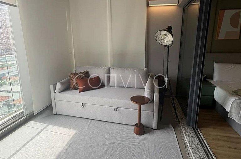 FI094/104 Forma Itaim: Duplex vista cidade c/ 92m² p/ 04 hós