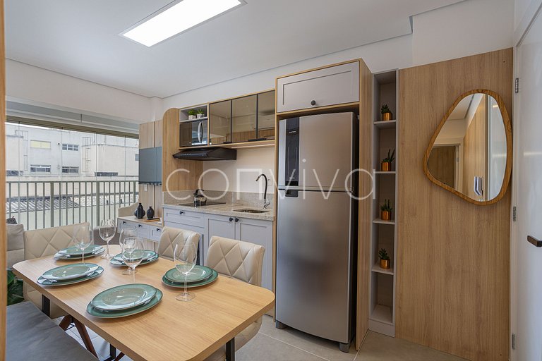 NPD1209 Novo: Vista e design na Vila Mariana