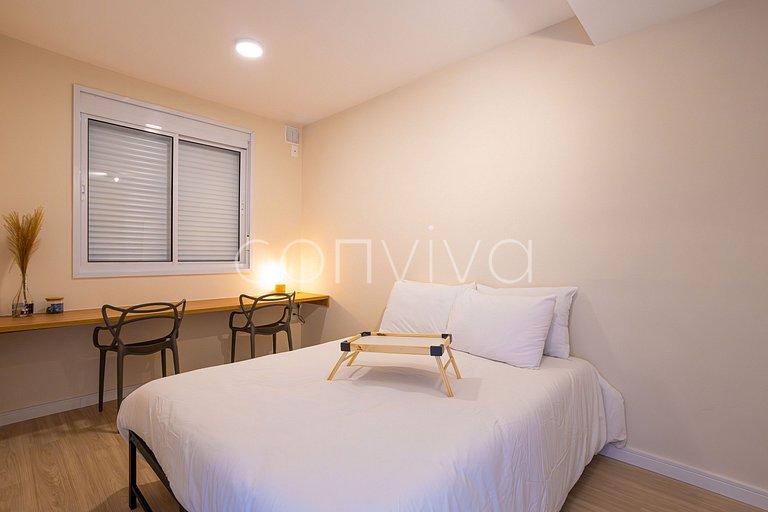 COMP0310 Apê novinho p/ 04 hóspedes em Moema