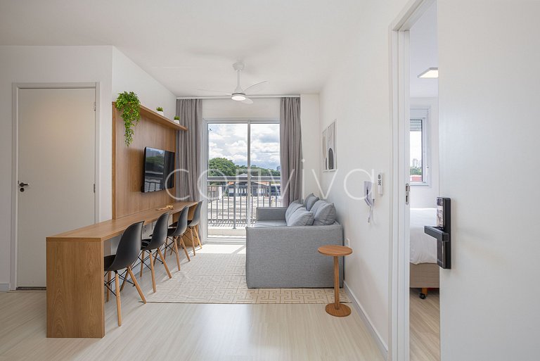 COMP0217 Apê moderno para 04 hóspedes em Moema