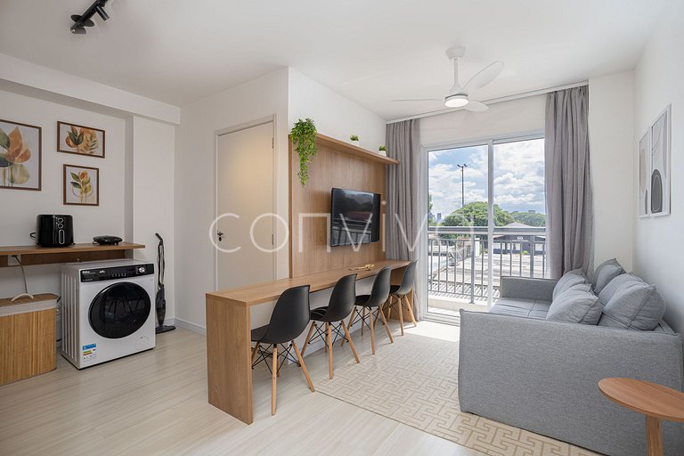 COMP0217 Apê moderno para 04 hóspedes em Moema