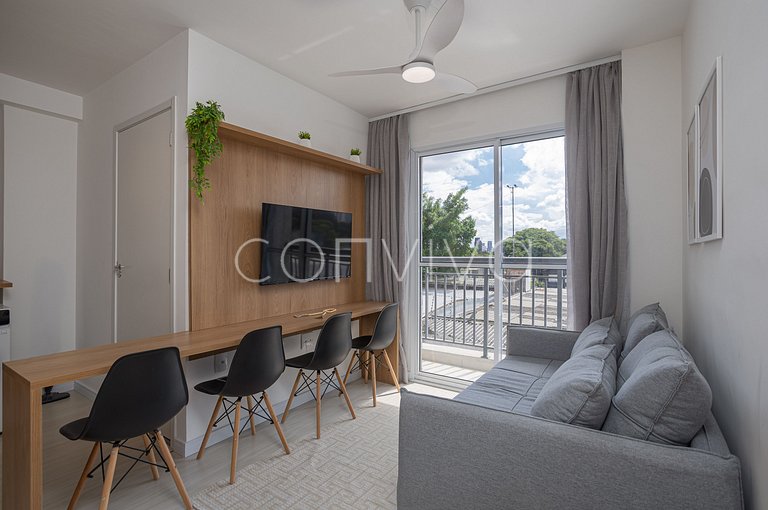 COMP0217 Apê moderno para 04 hóspedes em Moema