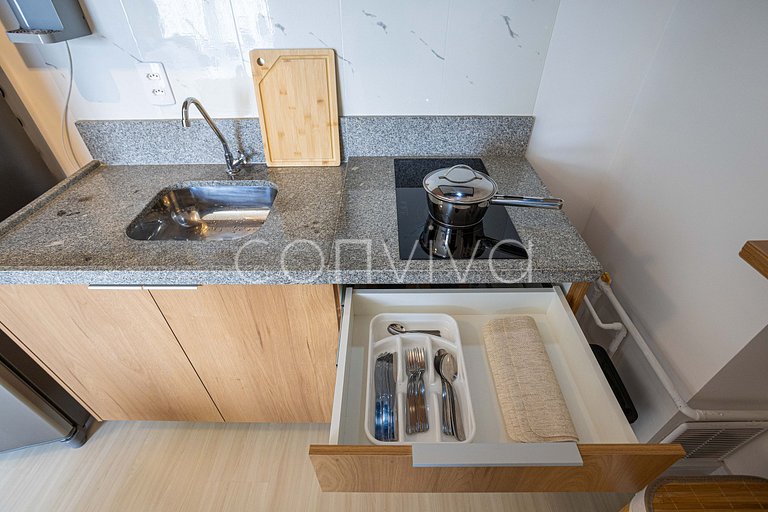 COMP0217 Apê moderno para 04 hóspedes em Moema