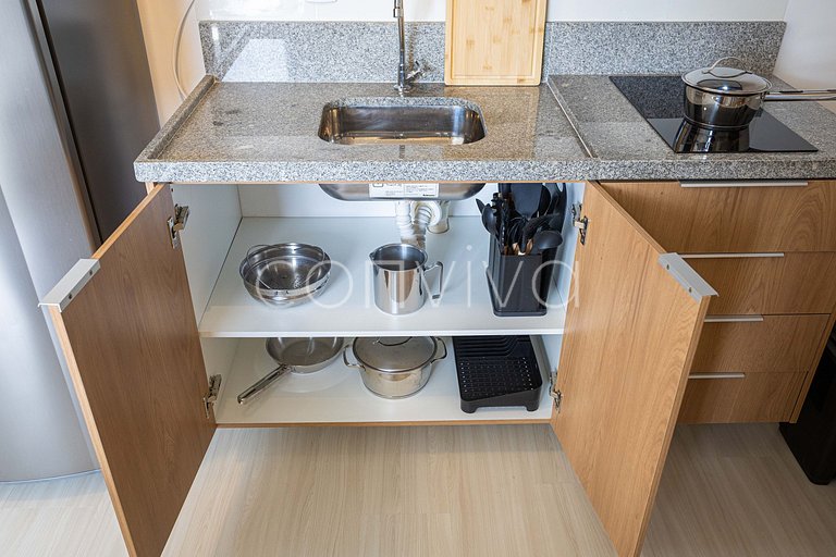 COMP0217 Apartamento moderno para 4 huéspedes en Moema