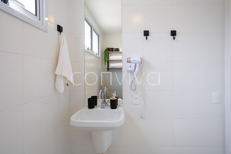 COMP0217 Apê moderno para 04 hóspedes em Moema