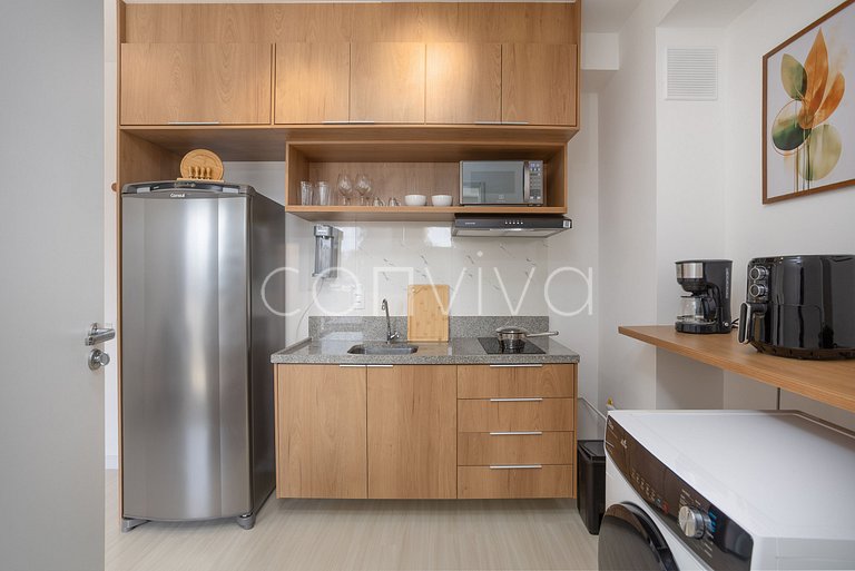 COMP0217 Apê moderno para 04 hóspedes em Moema