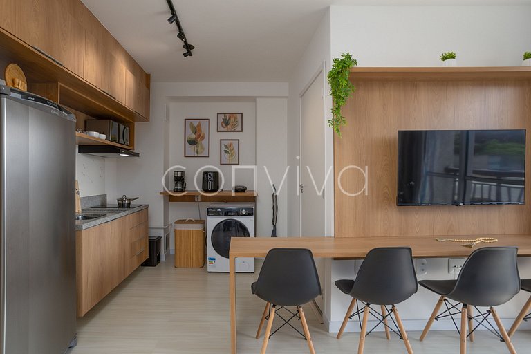 COMP0217 Apê moderno para 04 hóspedes em Moema