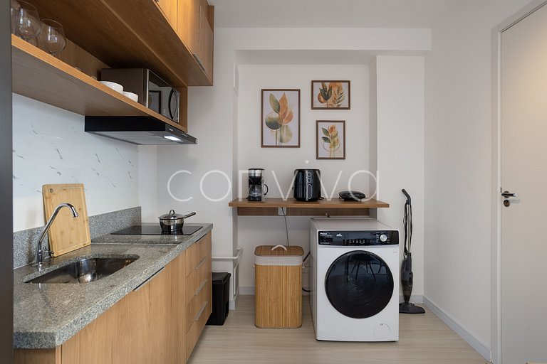 COMP0217 Apê moderno para 04 hóspedes em Moema