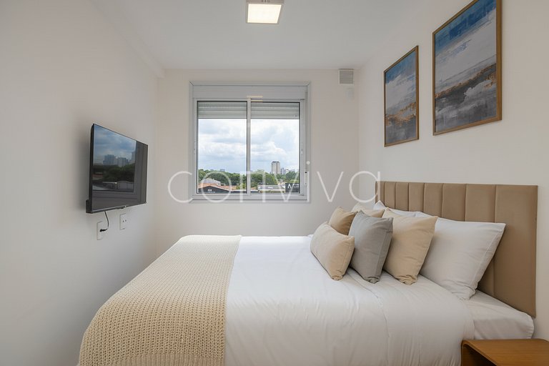 COMP0217 Apê moderno para 04 hóspedes em Moema