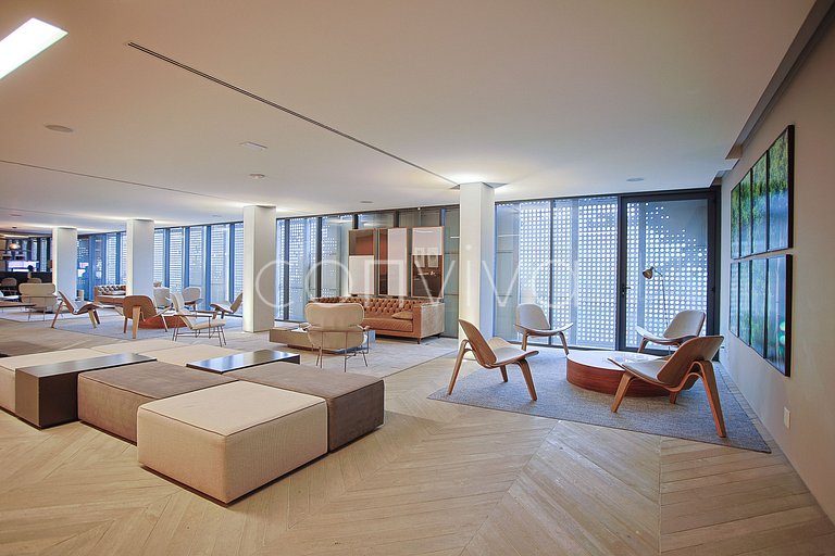 FI021 Moderno piso en Forma Itaim