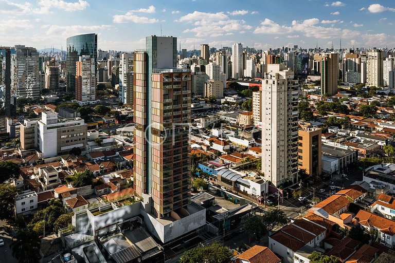 FI094/104 Forma Itaim: Duplex vista cidade c/ 92m² p/ 04 hós