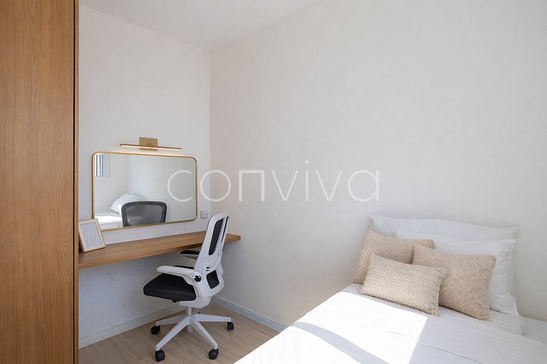 COMP0719 Piso de 2 dormitorios en Moema