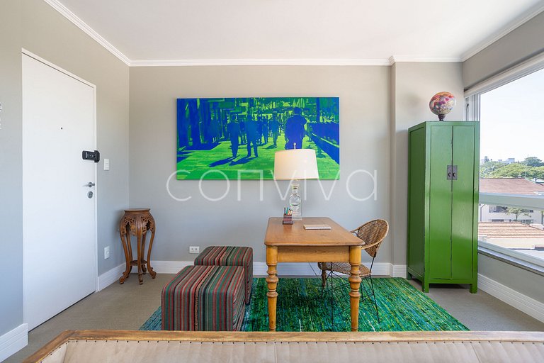 SJ031 Apto design do Jardins | 85m² | 02 dorms