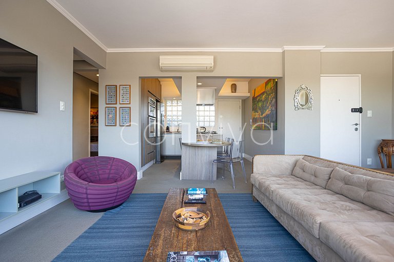 SJ031 Apto design do Jardins | 85m² | 02 dorms