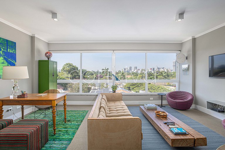 SJ031 Apto design do Jardins | 85m² | 02 dorms