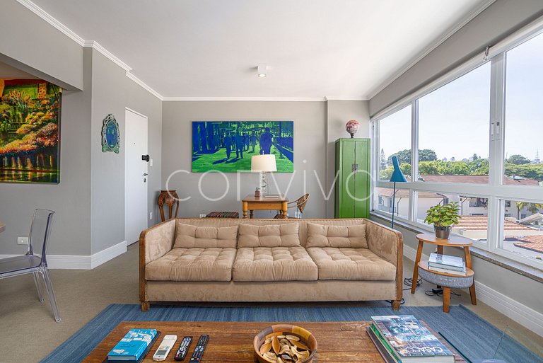 SJ031 Apto design do Jardins | 85m² | 02 dorms