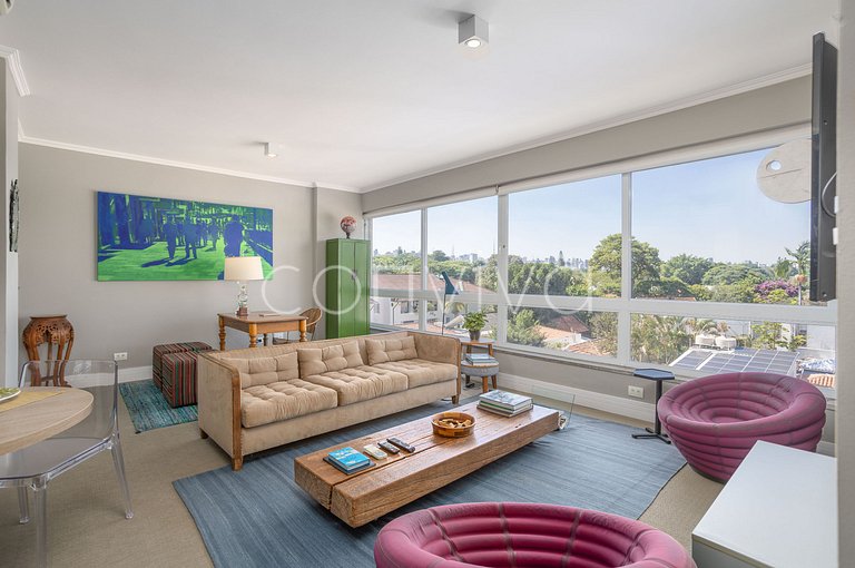 SJ031 Apto design do Jardins | 85m² | 02 dorms