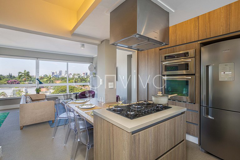 SJ031 Apto design do Jardins | 85m² | 02 dorms