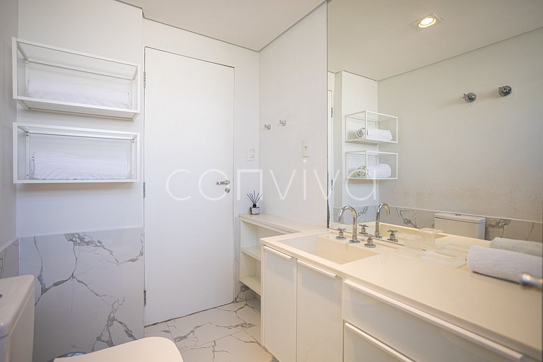 SJ031 Apto design do Jardins | 85m² | 02 dorms