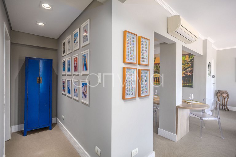 SJ031 Apto design do Jardins | 85m² | 02 dorms