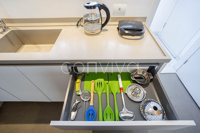 SJ031 Apto design do Jardins | 85m² | 02 dorms