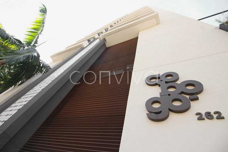 CBG052 Apto incrível de Pinheiros | Varanda + Wifi