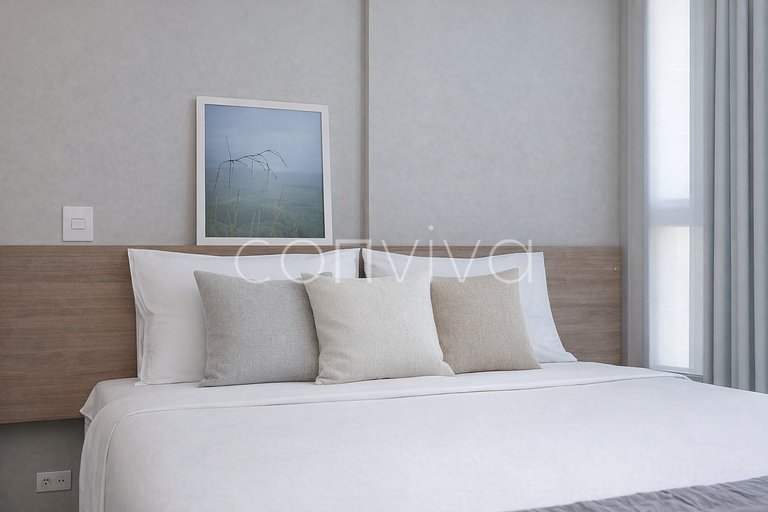 CBG052 Apto incrível de Pinheiros | Varanda + Wifi