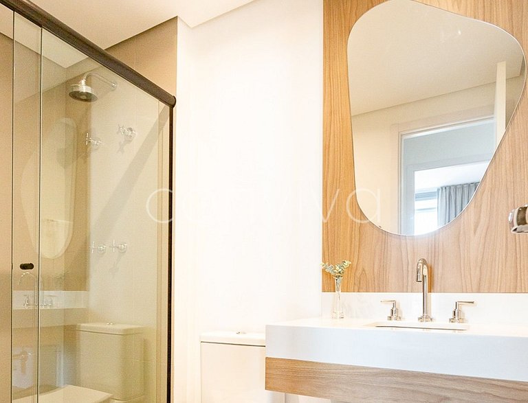 HW2303 Apto em Pinheiros | Vista alta | 40m²