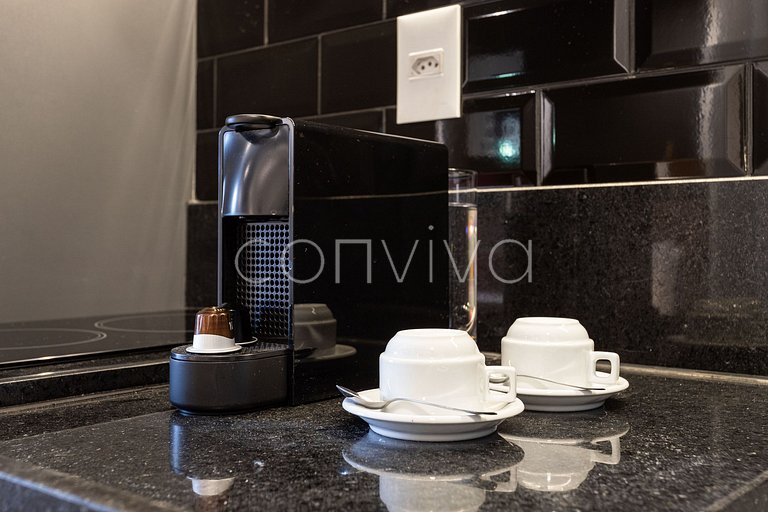 LP0214 Apto no melhor de Pinheiros | AC + Wi-fi