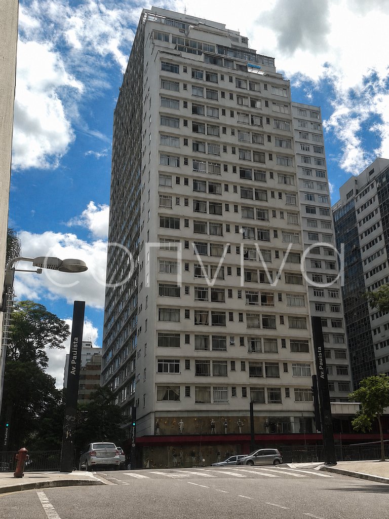 EBA1422 14º andar c/ vista MASP | Wi-fi + AC