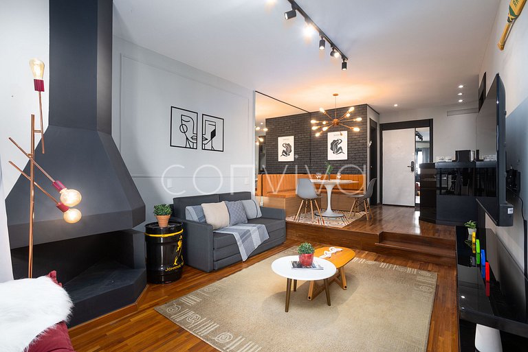 TRE093 Morumbi 78m² com piscina privativa + vaga