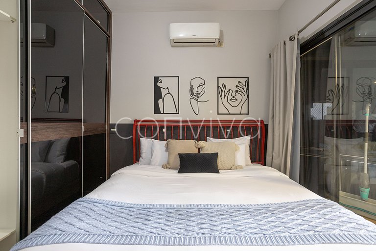 TRE093 Morumbi 78m² com piscina privativa + vaga