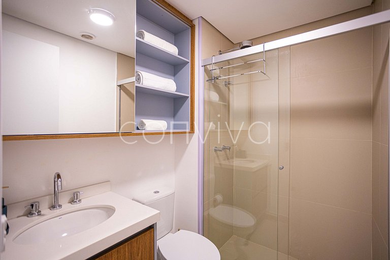HAV0107 Garden novo da Vila Madalena | AC + Wi-fi