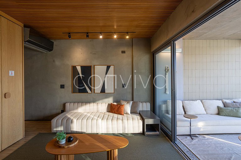 Duplex Forma Itaim | 92m² + 2 vagas | 04 hóspedes
