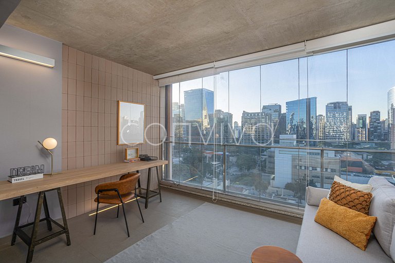 Duplex Forma Itaim | 92m² + 2 vagas | 04 hóspedes