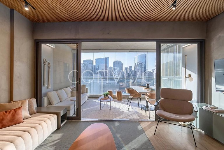 Duplex Forma Itaim | 92m² + 2 vagas | 04 hóspedes