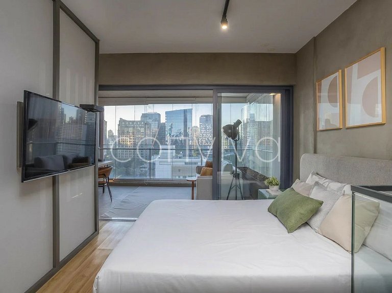 Duplex Forma Itaim | 92m² + 2 vagas | 04 hóspedes