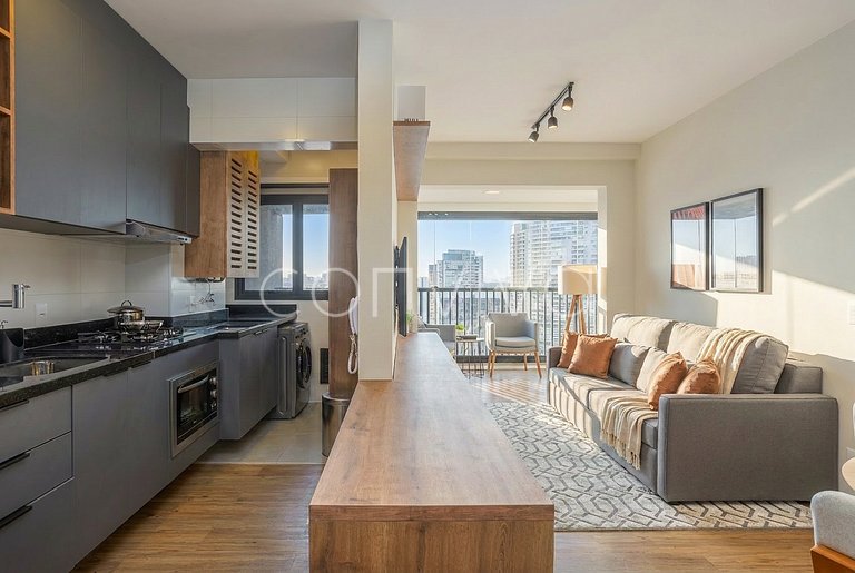 FEP184 Apt in Pinheiros near Faria Lima metro
