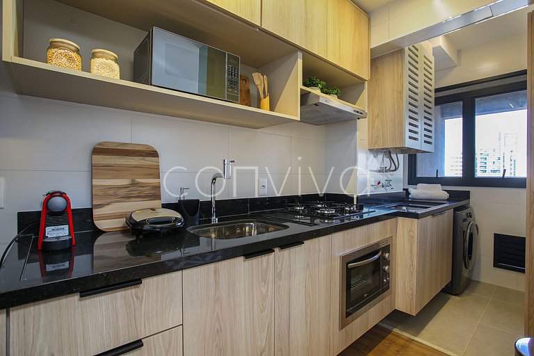 FEP034 Spacious apartment at Pinheiros