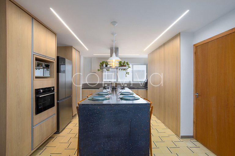 O melhor de Pinheiros | 125m² c/ vaga + Antirruído